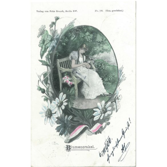 1900 – Romantic postcard. With unique illustration. (2791554)