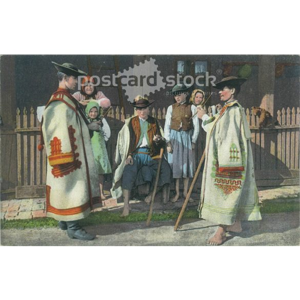 1916 – Life on the Hortobágy. Colored photo sheet, postcard. (2791600)