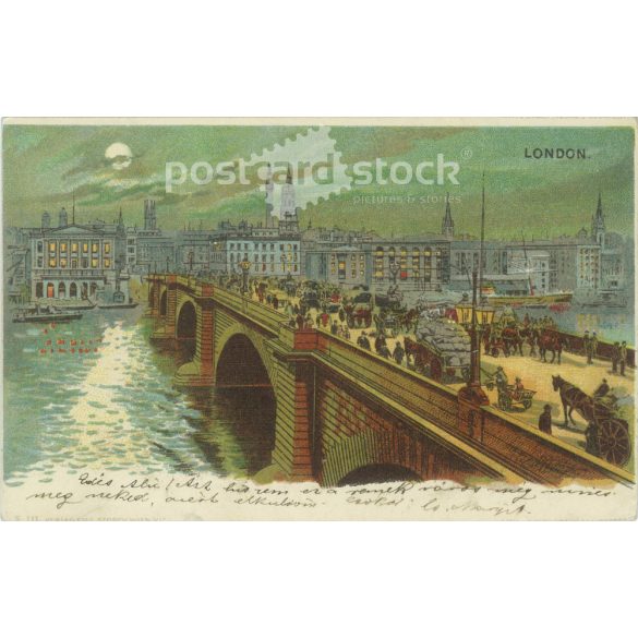 1899 – London. Lithographed postcard. (2791605)