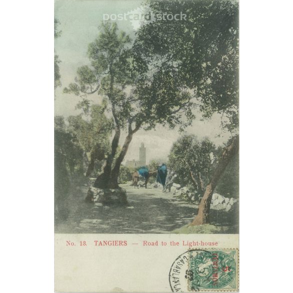 1907 – Tangiers (Morocco). Colored photo sheet, postcard.  (2791614)