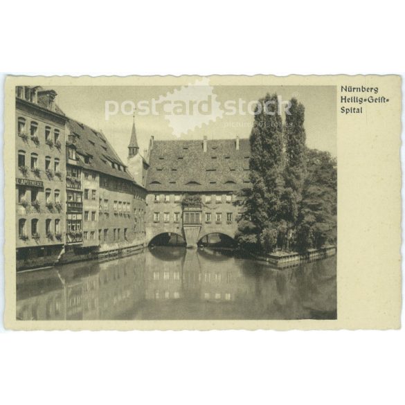 Nuremberg. Holy Spirit hospital. Photo sheet, postcard. (2791638)