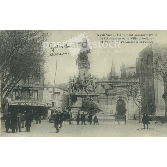 Avignon. Monument to the 100th anniversary of the annexation of Avignon and Comtat Venaissin to France. Postcard, photo sheet. (2791861)