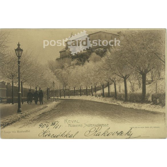 1904 – Tallinn. Reval - Aussere Sigsternstrasse. Estonia. Postcard, photo sheet. (2791886)