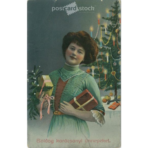 Christmas card. Colored photo sheet. (2791923)