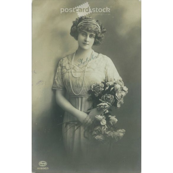 1915 – Romantic postcard, photo sheet. (2791931)