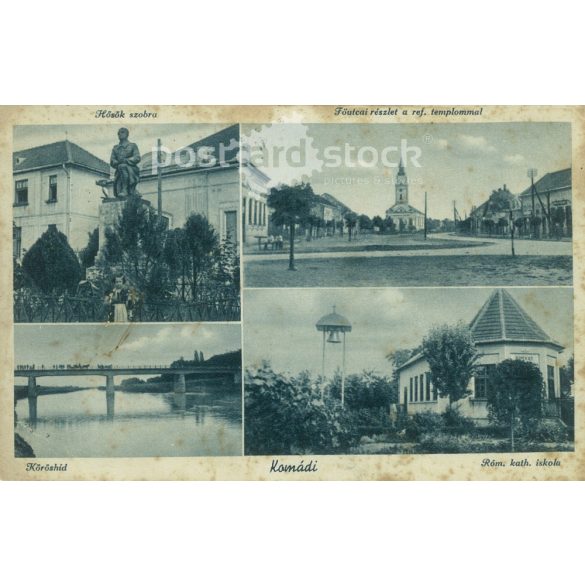 1939 – Komádi. Black and white photo sheet, postcard. (2792062)