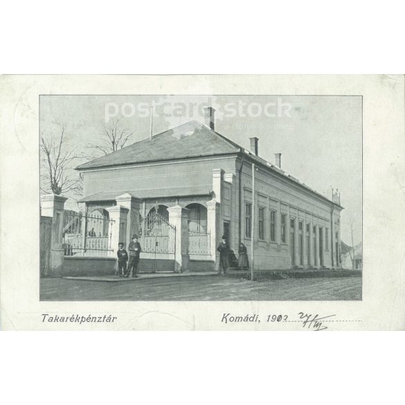 1913 – Komádi. Spare tire fund. Black and white photo sheet, postcard. (2792080)