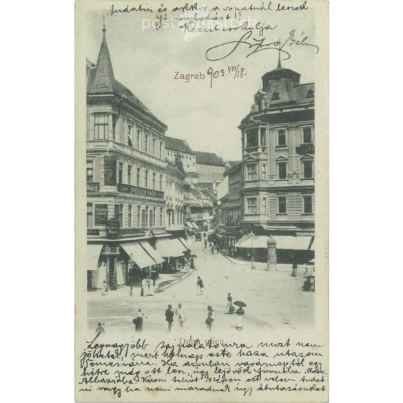 1903 – Zagreb. Black and white photo sheet, postcard. (2792126)