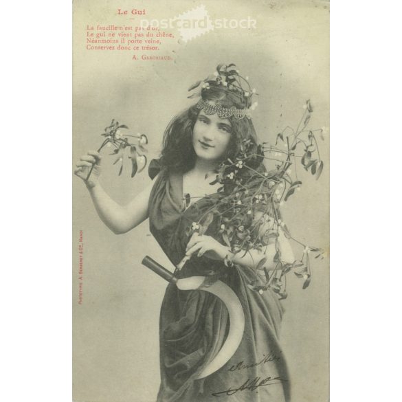 1900 – French, cheerful photo magazine. Published by BERGERET & Cie NANCY. Photo sheet, postcard. (2792273)