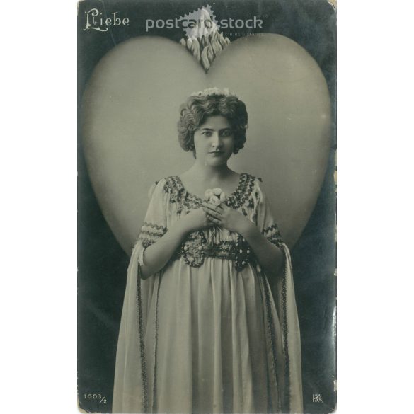 1905 – Romantic postcard, photo sheet. (2792306)