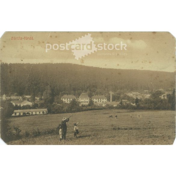 1928 – Bártfa bath. Hunting. The photo was taken by the Divald Art Institute. Photo sheet, postcard. (2792328)