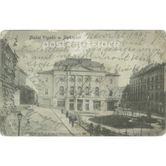 1905 – Vigadó of Buda. Budapest. M.T. and F.J. Koch and Warga. Postcard, photo sheet. (2792331)