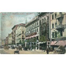   1905 – Berlin. Original paper image. Old photo. Colored photo sheet, old postcard. (2792701)